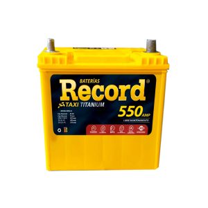 Batería Record RNS 45 CP TAXI Titanium para taxis intensivos